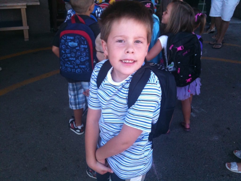 August 15 2011 Thomas 1st Day of Kinder