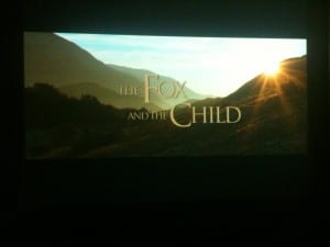 The Fox and the Child April 2013 Movie