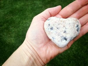 Heart Shaped Rock Heed the Call of Love 2017