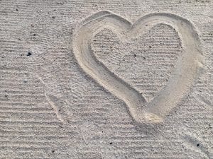 heart in the sand november 2018